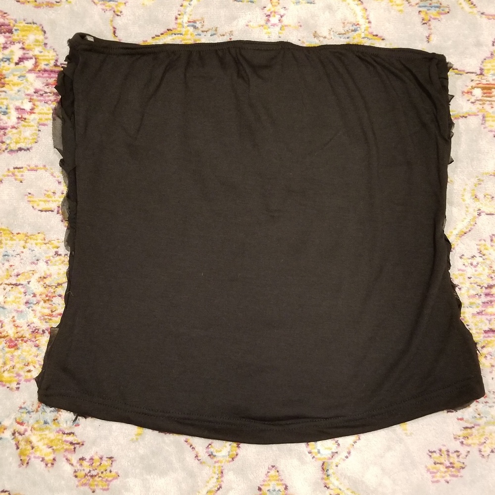 NWOT Ruffled Tube Top - Picture 3 of 5